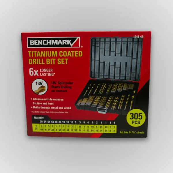 Benchmark Drill Bit Set | 305 PCS
