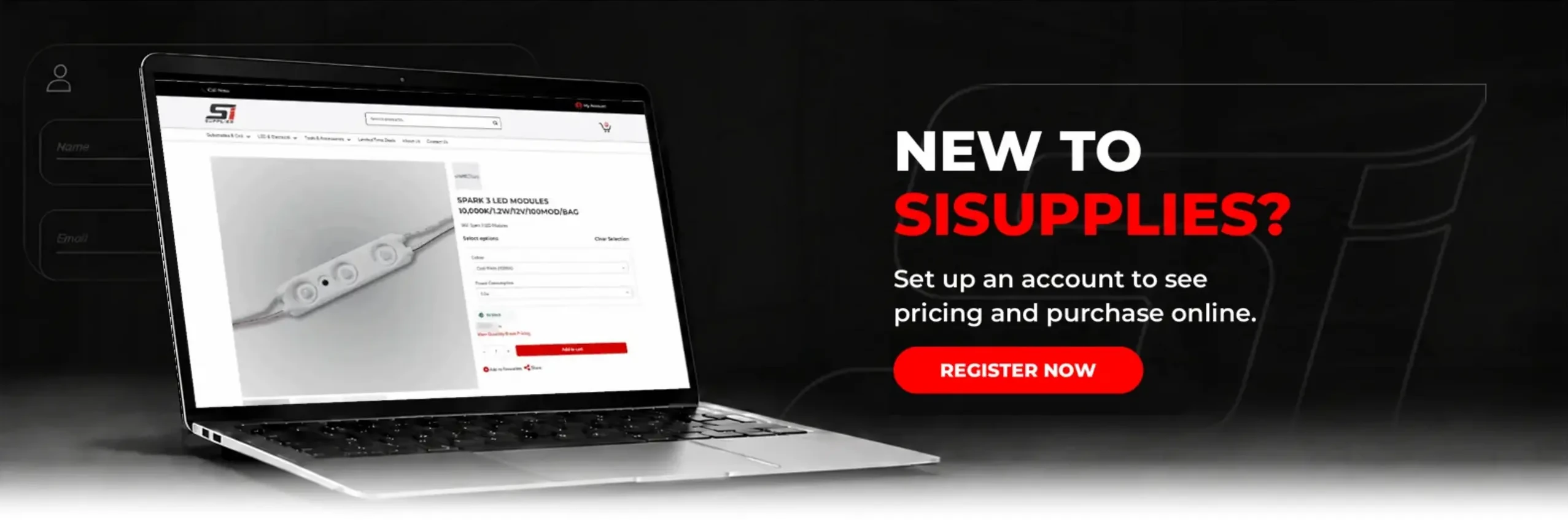 New to SISupplies? Set up an account to see pricing and purchase online. Register now.